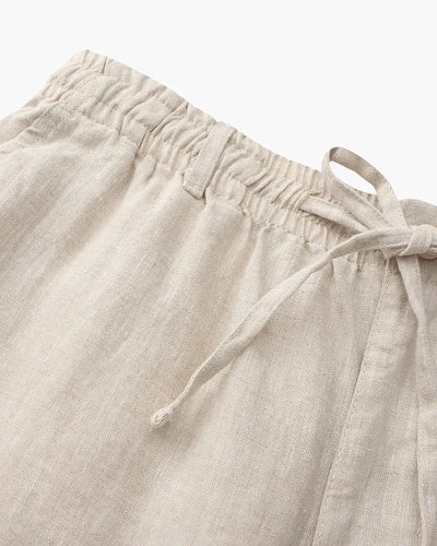 Short Linen Trouser