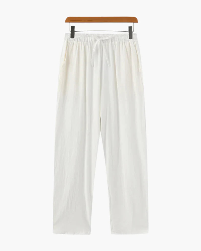 Long Linen Trouser