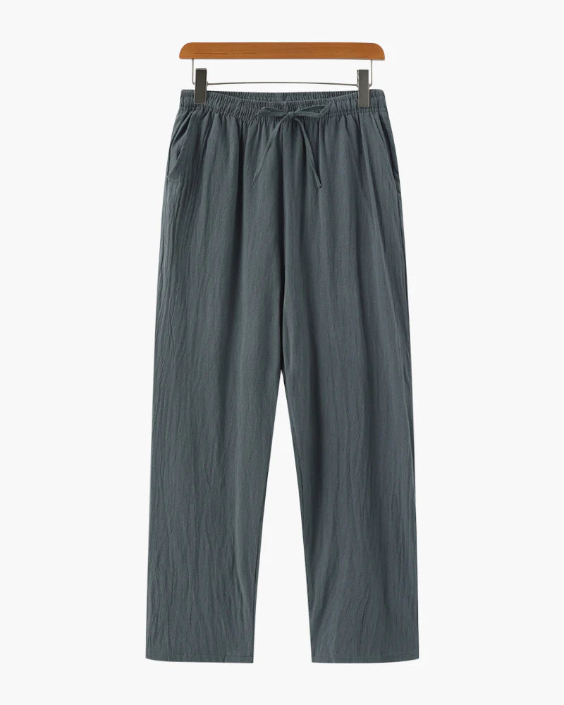 Long Linen Trouser