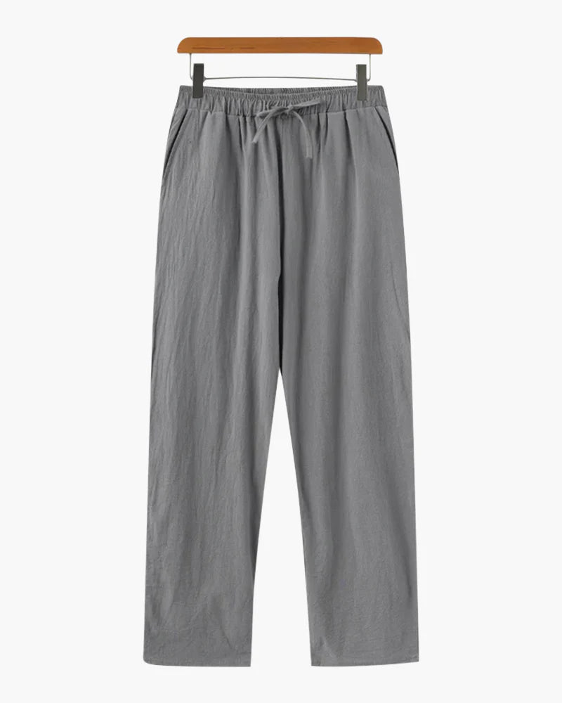 Long Linen Trouser