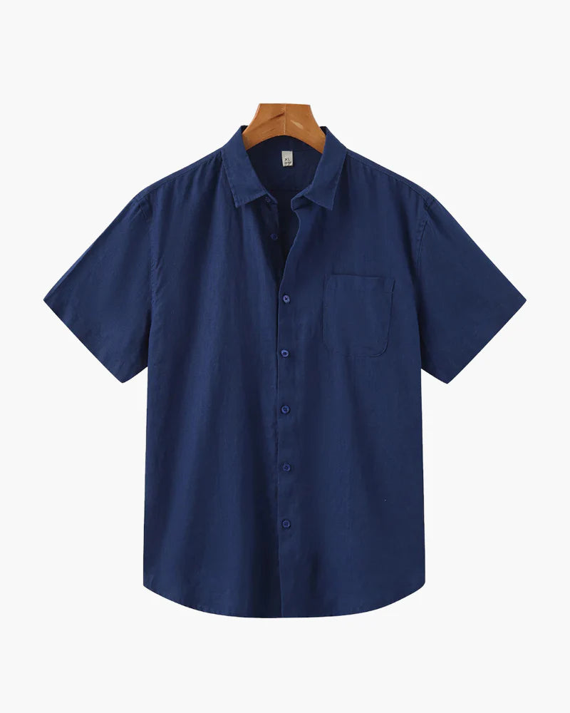 OLD MONEY Linen Polo