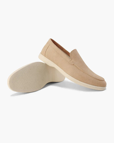 Low Suede Loafers