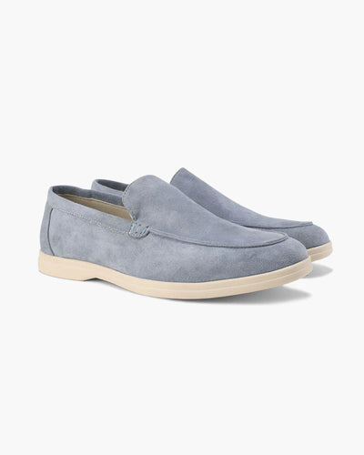 Low Suede Loafers