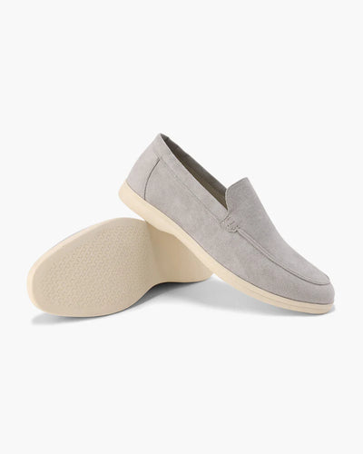 Low Suede Loafers