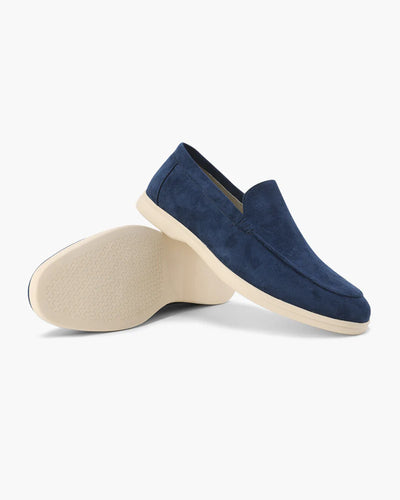 Low Suede Loafers